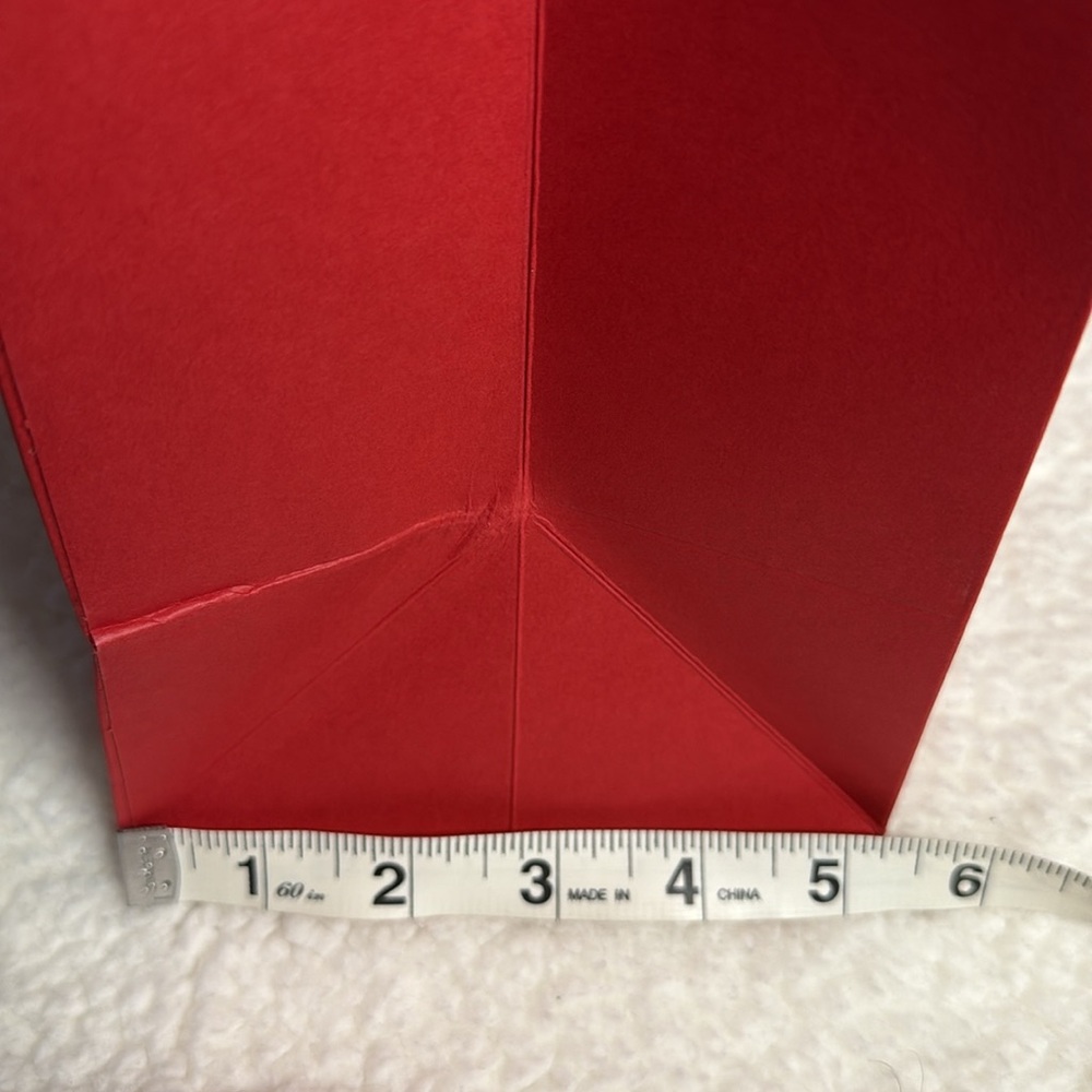Valentino Red Luxury Shopping Bag - Picture 6 of 7
